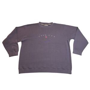 Vintage Cuffy's Crewneck Cape Cod Sweatshirt Size XL Grandmacore Y2K 90s Casual